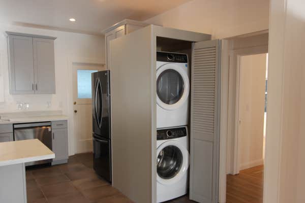 Laundry closet