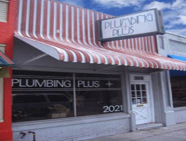 Plumbing Plus store front since 1984 Located in the heart of Sugarhouse since 1984, offering great customer service to our clients doing plumbing repai