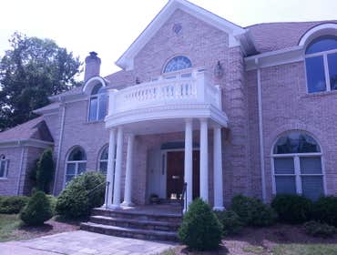 Custom polyurethane railing