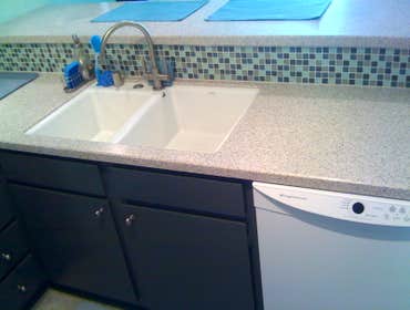 Beachy Zen Condo Long Beach condo remodel. Complete design, decorating, and painting completed by Bemiller Painting.