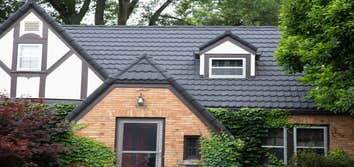 Steel roof