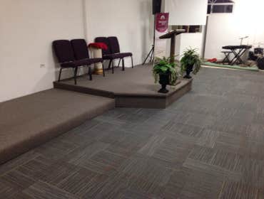Small church altar