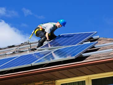 PV solar install