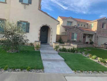 Photos by Building Greatness Inc #1 This project intakes a remodel for the pool including plaster, tiles and the jacuzzi. The front and backyard we add