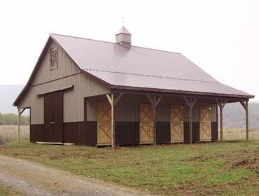 Photos by Pioneer Pole Buildings #1 40’ W X 60’ L X 12’ H