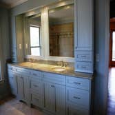 Bathroom Vanities Here are some samples of bathroom vanities we have done.