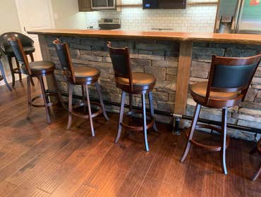 Basement Bar and Kitchen