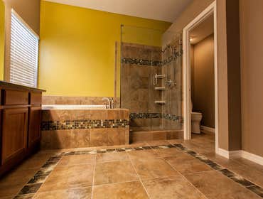 Custom bathroom in The Eagles
