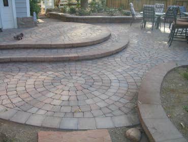 Tech-Noir Landscapes, Inc. Photos This display shows an array of fire pits, water features, and barbeques that add that special touch. Hard scape photo