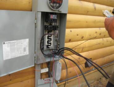 Installation of a 200 Amp Meter Center