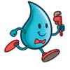 MR. Drippy plumbing logo