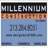 Millennium Construction logo