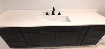 Vanity and Faucet