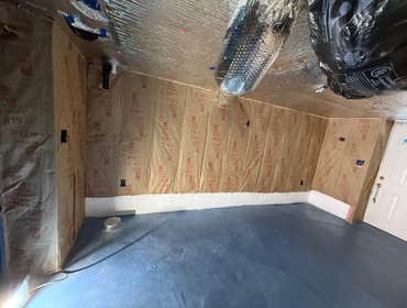 The insulation stage is done!