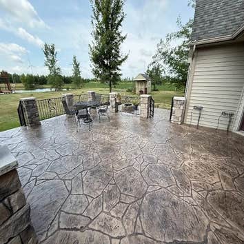 Stamp Concrete Contractor Fort Wayne