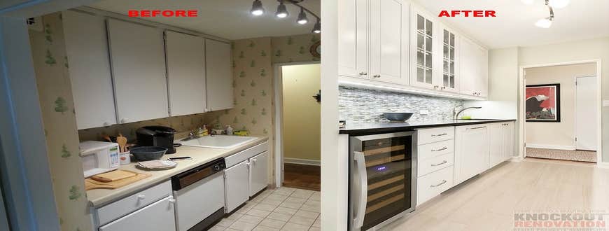 Before and After Photos of Various Manhattan projects