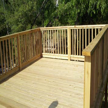RAISED DECK
