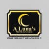 A Luna's Marble and Granite logo