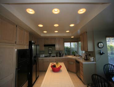 Northern Lighting And Electric kitchen lighting kitchen with Italian Murano Glass trims