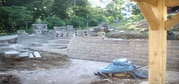 Retaining Wall in Teay's Valley, WV