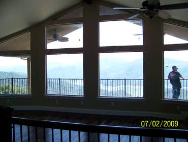 Vacation Cabin This is a vacation home built at the highest point overlooking the North States Beautiful Shasta Lake
