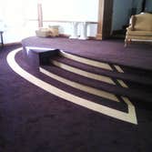 Just me and the wife Remodeled a Church in Petersburg. I built a half round stage with rounded steps. I then added arcs to the headers over choir area.