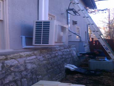 Upper Arlington Mini Split System Installed a ductless Daikin mini split, condenser with 4 heads.