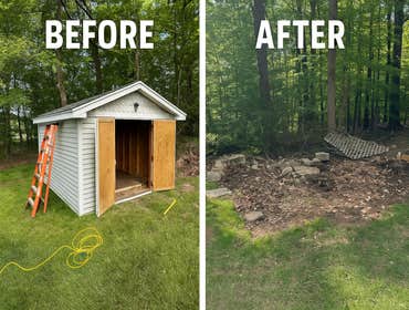 Photos by True Star Contracting #1 Shed Demolition