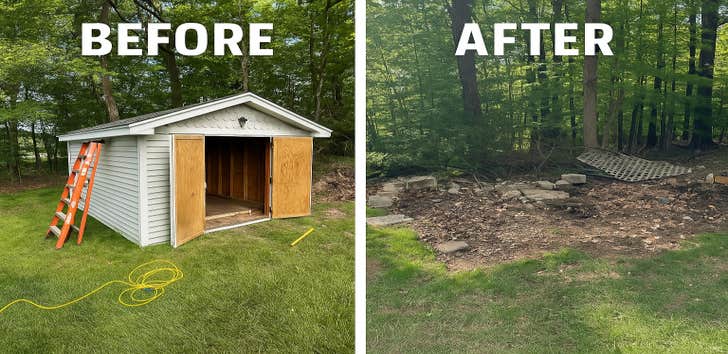 Photos by True Star Contracting #1 Shed Demolition