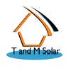 T and M Solar logo