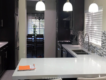 Kitchen and common areas