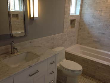 complete bathroom addition