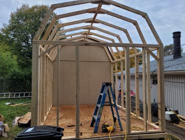 Shed project beginning
