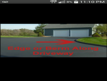 asphalt curbing