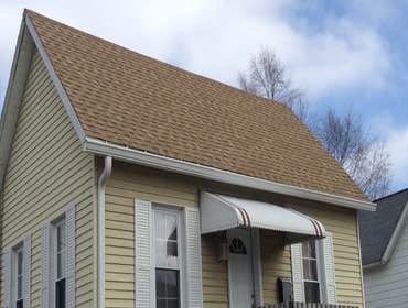 Roof replacement Here are photos of a roof replacement we did. This customer was very happy to see us as they had a tarp covering a portion of their ro