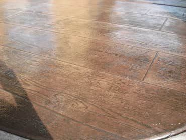 Stamped Patio