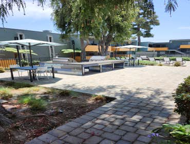Pool and Courtyard Renovation Pool Replaster, Pool Equipment Replacement, Paver Installation, Fence Repairs, and BBQ Replacement