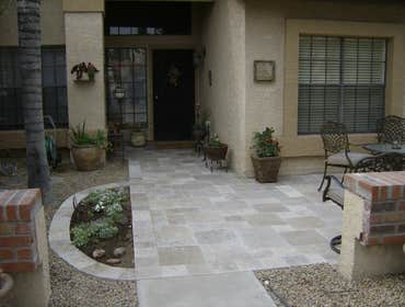 Stone Entryway