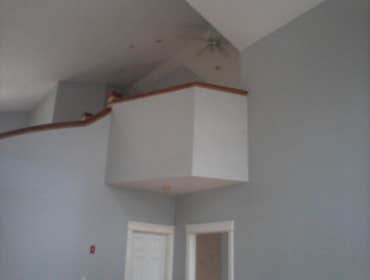 Westport Project Outside stucco and indoor drywall