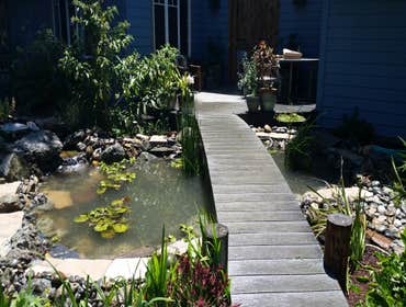 Water Features Water features are always a unique element that adds many benefits to any outdoor space. From small fountains and Koi ponds to natural s