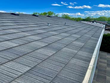 Tilcor Craftsman Shake in Ironstone Stone Coated Steel Tilcor roof on a battened system. Englewood 2021