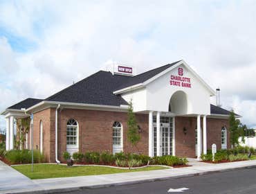 Charlotte State Bank This Banking Facility located in Port Charlotte, Florida consists of 3,300 Square Feet of space, including Offices, Teller Line, B