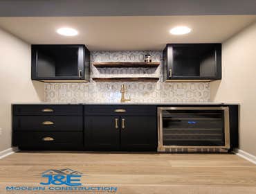 Photos by J&e Modern Construction LLC #17 Kitchenette Installation