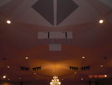 Colonial Presbyterian ISP Reference Line Array Installation