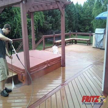 Fritz Pressure Washing Project
