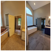 Before and After Bathroom Remodel