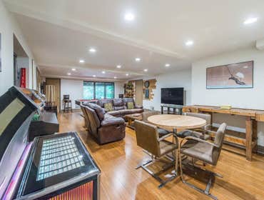 Scott Tredick Basement This basement flooded in 2022 due to a poor design of the French drain. We repaired it, and completely remodeled it, adding new 