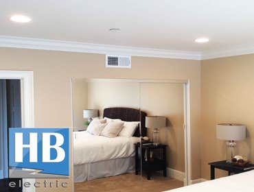 Recessed lighting in the bedro