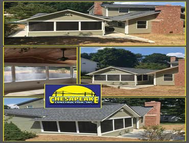 Photos by Chesapeake Construction, Inc #36 Transform your outdoor space with a patio screen enclosure. Enjoy the best of both worlds with a screened-in