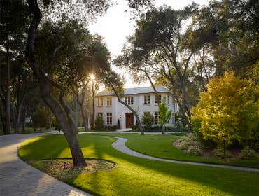 Atherton Residence Il, Atherton, CA Newly built from the ground up, on a lovely 2+ acre site, this estate totals 12,000 sq. ft. between the main house,